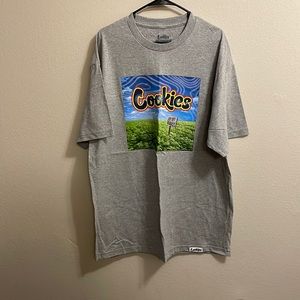 Brand new grey cookies T-shirt without tags